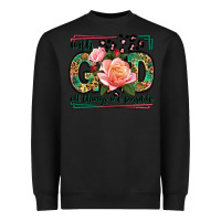 Black With god all things are possible leopard frame Heavyweight Sweatshirt - LillyAllenDesigns