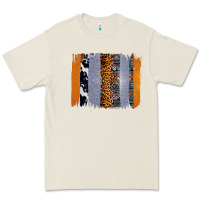 Bone Western Cowhide Glitter Aztec Leopard Pattern Brushstroke Premium Tee - Bettercallsaul