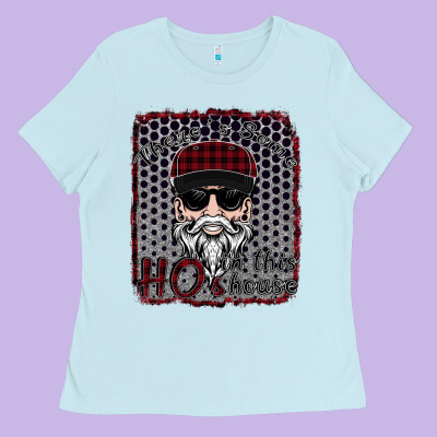 There's Some Ho Ho Ho's In This House Ladies Tee Designed By Bettercallsaul