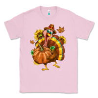 Bubblegum Pink Thanksgiving Turkey Classic Tee - texasbilliewilder