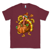 Burgundy Thanksgiving Turkey Classic Tee - texasbilliewilder