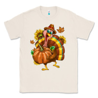 Natural Thanksgiving Turkey Classic Tee - texasbilliewilder