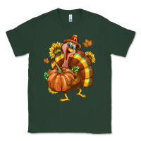 Sports Green Thanksgiving Turkey Classic Tee - texasbilliewilder