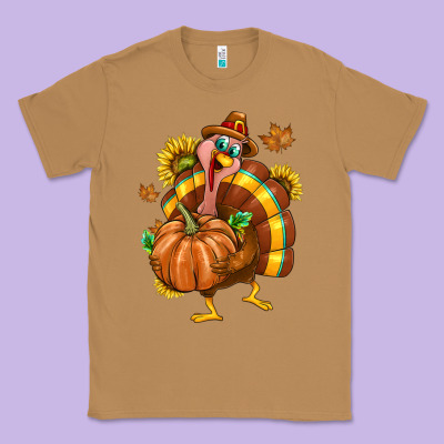 Thanksgiving Turkey Classic Tee Designed By Texasbilliewilder