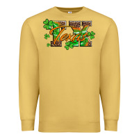Antique Gold st patricks day texas Premium Sweatshirt - Artiststas