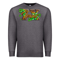 Charcoal Heather st patricks day texas Premium Sweatshirt - Artiststas