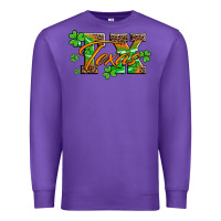 Purple st patricks day texas Premium Sweatshirt - Artiststas