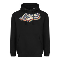 Black I Love Lockport City Usa Retro Vintage Heavyweight Hoodie - minhPixels