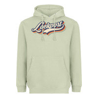 Matcha I Love Lockport City Usa Retro Vintage Heavyweight Hoodie - minhPixels