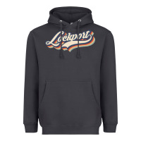Smoke I Love Lockport City Usa Retro Vintage Heavyweight Hoodie - minhPixels