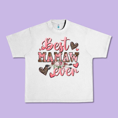 Best Mamaw Ever Mother's Day Urban Heavy Tee Designed By Cowgirlartshop