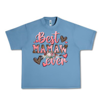 Pebble Blue best mamaw ever mother's day Urban Heavy Tee - CowGirlArtShop