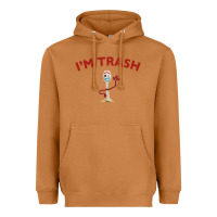 Meerkat i'm trash forky Heavyweight Hoodie - minhPixels