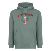 Sage i'm trash forky Heavyweight Hoodie - minhPixels