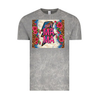 Girl Mama Thunder With Flowers Vintage Tee | Teevron
