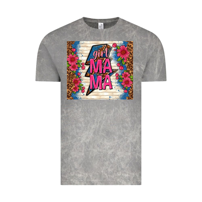 Girl Mama Thunder With Flowers Vintage Tee by TumblerDesignByShophia | Teevron