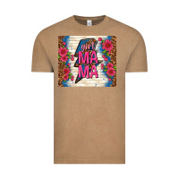 Vintage Coffee girl mama thunder with flowers Vintage Tee - TumblerDesignByShophia