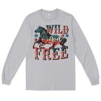 Wild And Free 4th Of July Long Sleeve Tee | Teevron