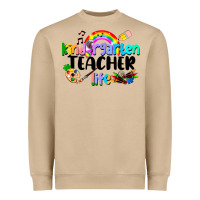 Mushroom Kindergarten Teacher Life Heavyweight Sweatshirt - LillyAllenDesigns