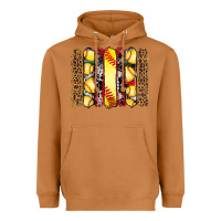 Meerkat softball serape leopard cowhide glitter brushstrokes Heavyweight Hoodie - Artiststas