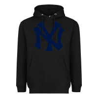 Black the new york Heavyweight Hoodie - minhPixels