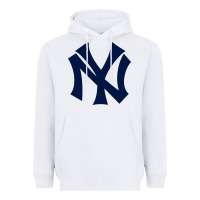 White the new york Heavyweight Hoodie - minhPixels
