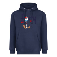 Navy forky Heavyweight Hoodie - minhPixels