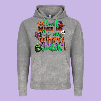 Dont Make Me Flip My Witch Switch Vintage Hoodie Designed By Cowgirlartshop