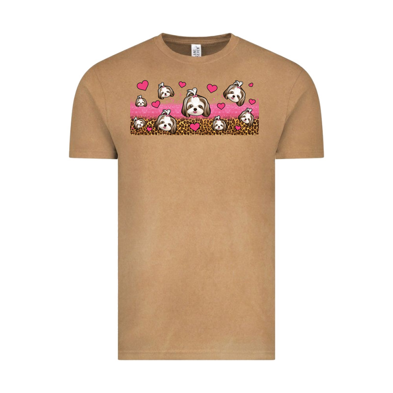 Shih Tzu Dogs Libbey Glass Vintage Tee by Jasminsmagicworld | Teevron