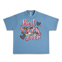 Pebble Blue best yaya ever mother's day Urban Heavy Tee - CowGirlArtShop
