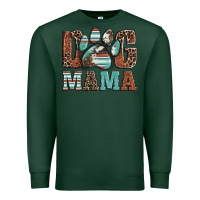 Sports Green dog mama Premium Sweatshirt - Artiststas