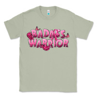 Matcha Badass warrior Breast Cancer Classic Tee - NancyCooperArtShop