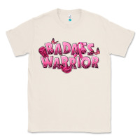 Natural Badass warrior Breast Cancer Classic Tee - NancyCooperArtShop