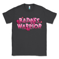 Smoke Badass warrior Breast Cancer Classic Tee - NancyCooperArtShop