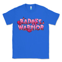 True Royal Badass warrior Breast Cancer Classic Tee - NancyCooperArtShop