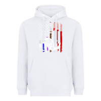 White b.ra.zi.li.an j.i.u jit.su stars & stripes rank b.j flag shirt Heavyweight Hoodie - minhPixels