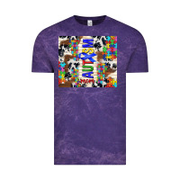 Cloud Purple autism mom puzzle ribbon Vintage Tee - TumblerDesignByShophia