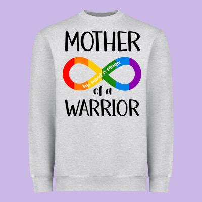 Mother Of Warrior Heavyweight Sweatshirt Designed By Cowhidedigitalart