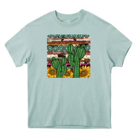 Arona cactus sunflower coaster Heavy Core Tee - JahusDesignShop