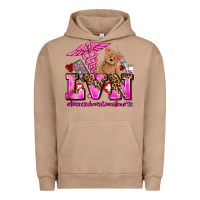 Pigment Burro valentines day lvn licensed vocational nurse Urban Hoodie - AdoDesignShop