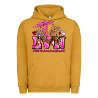 Pigment Peanut Butter valentines day lvn licensed vocational nurse Urban Hoodie - AdoDesignShop