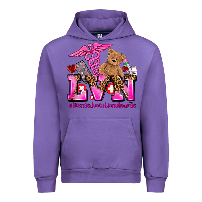 Valentines Day Lvn Licensed Vocational Nurse Urban Hoodie by AdoDesignShop | Teevron