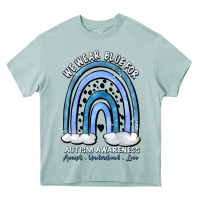 Arona we wear blue for autism awareness accept understan Heavy Core Tee - Artiststas