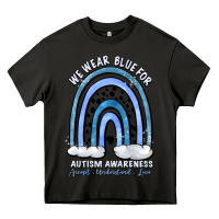 Asphalt we wear blue for autism awareness accept understan Heavy Core Tee - Artiststas