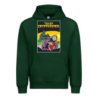 Forest Green Tales From The Cryptkeeper-Figzk Urban Hoodie - minhPixels
