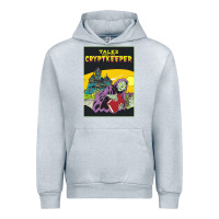 Heather Grey Tales From The Cryptkeeper-Figzk Urban Hoodie - minhPixels
