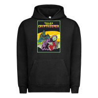 Pigment Black Tales From The Cryptkeeper-Figzk Urban Hoodie - minhPixels
