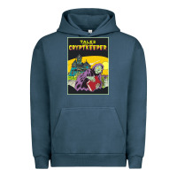 Pigment Midnight Navy Tales From The Cryptkeeper-Figzk Urban Hoodie - minhPixels