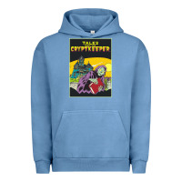 Pigment Pebble Blue Tales From The Cryptkeeper-Figzk Urban Hoodie - minhPixels