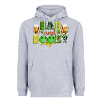Bad And Boozy Wıth Beer And Coins Heavyweight Hoodie | Teevron